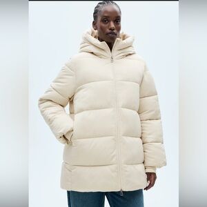 Mango Quilted Puff Coat